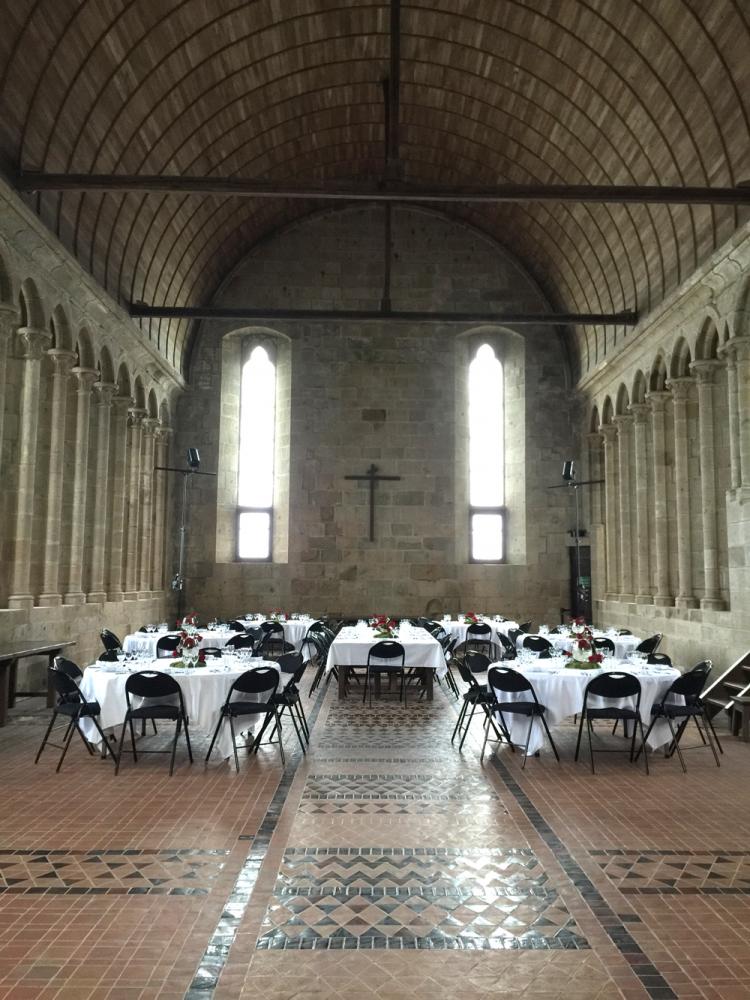 Belle salle de Réception au Mont Saint Michel